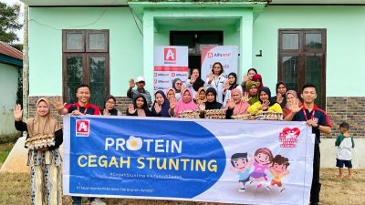 Cegah Stunting, Alfamidi Kembali Salurkan 1.800 Telur di Konawe Utara