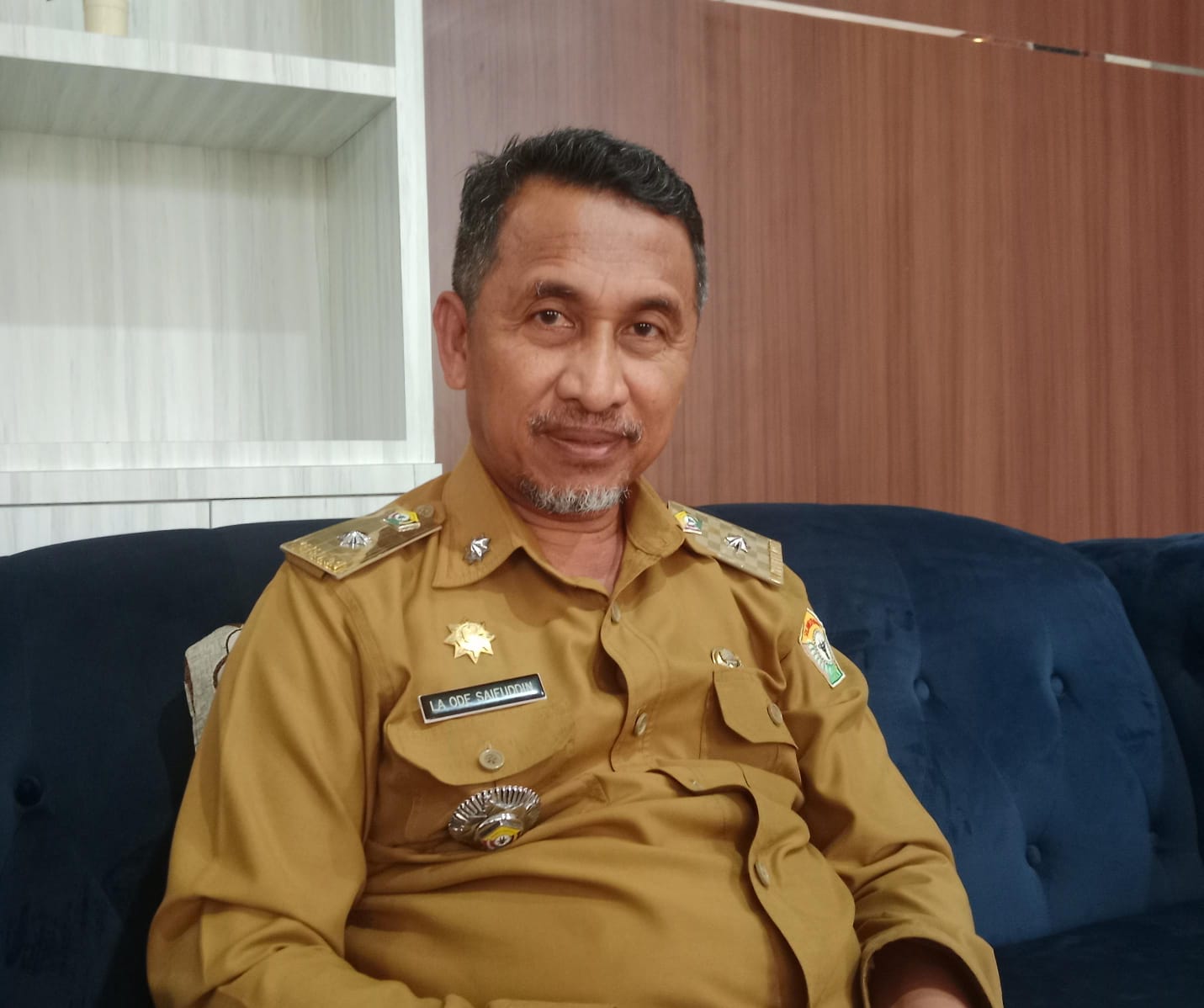La Ode Saifuddin. (FOTO: FAYSAL/MS)