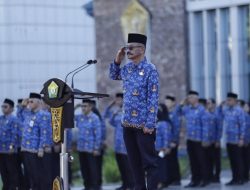 Pimpin Upacara HKN, Kadis ESDM Sultra Tekankan Disiplin dan Optimalisasi Kinerja ASN