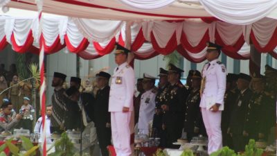 Upacara Hari Bhayangkara ke-79, Gubernur Sultra Apresiasi Sinergi Polri, TNI dan Pemda