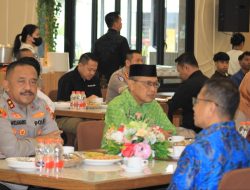 Coffee Morning Kapolda Sultra Bersama Rektor dan Ketua BEM, Perkuat Sinergi Cegah Radikalisme