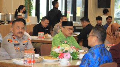 Coffee Morning Kapolda Sultra Bersama Rektor dan Ketua BEM, Perkuat Sinergi Cegah Radikalisme