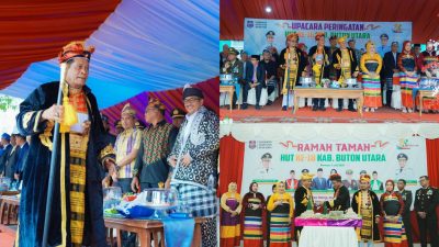 Hadiri HUT ke-18, Wagub Hugua Sebut Buton Utara Punya Potensi Jadi Daerah Unggulan