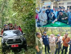 Wamen Stella Christie Tinjau Lokasi Pembangunan Sekolah Garuda di Konawe Selatan