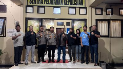 Kapolda Sultra Patroli Malam dan Beri Apresiasi Kinerja Polsek Mandonga