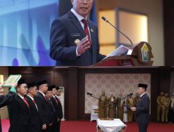 Gubernur Andi Sumangerukka Lantik Direksi dan Dewan Pengawas Perumda Utama Sultra