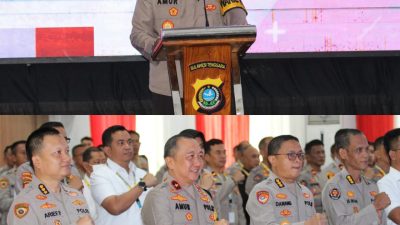 Wakapolda Sultra Tegaskan Pentingnya Profesionalisme dalam Rakernis Gabungan