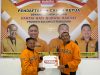 H. Fajar Ishak Daeng Jaya, SE., MH resmi mendaftarkan diri sebagai bakal calon Ketua DPD Partai Hanura Sultra. (Dok. Istimewa)