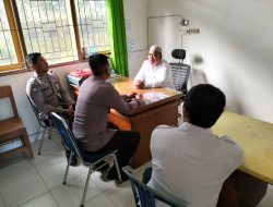 Koordinasi Ditbinmas Subdit Tibsos Polda Sultra di SMA Negeri 5 Kendari