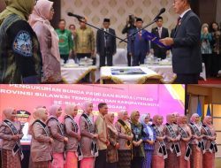 Gubernur Sultra Resmi Kukuhkan Arinta Andi Sumangerukka sebagai Bunda PAUD dan Bunda Literasi