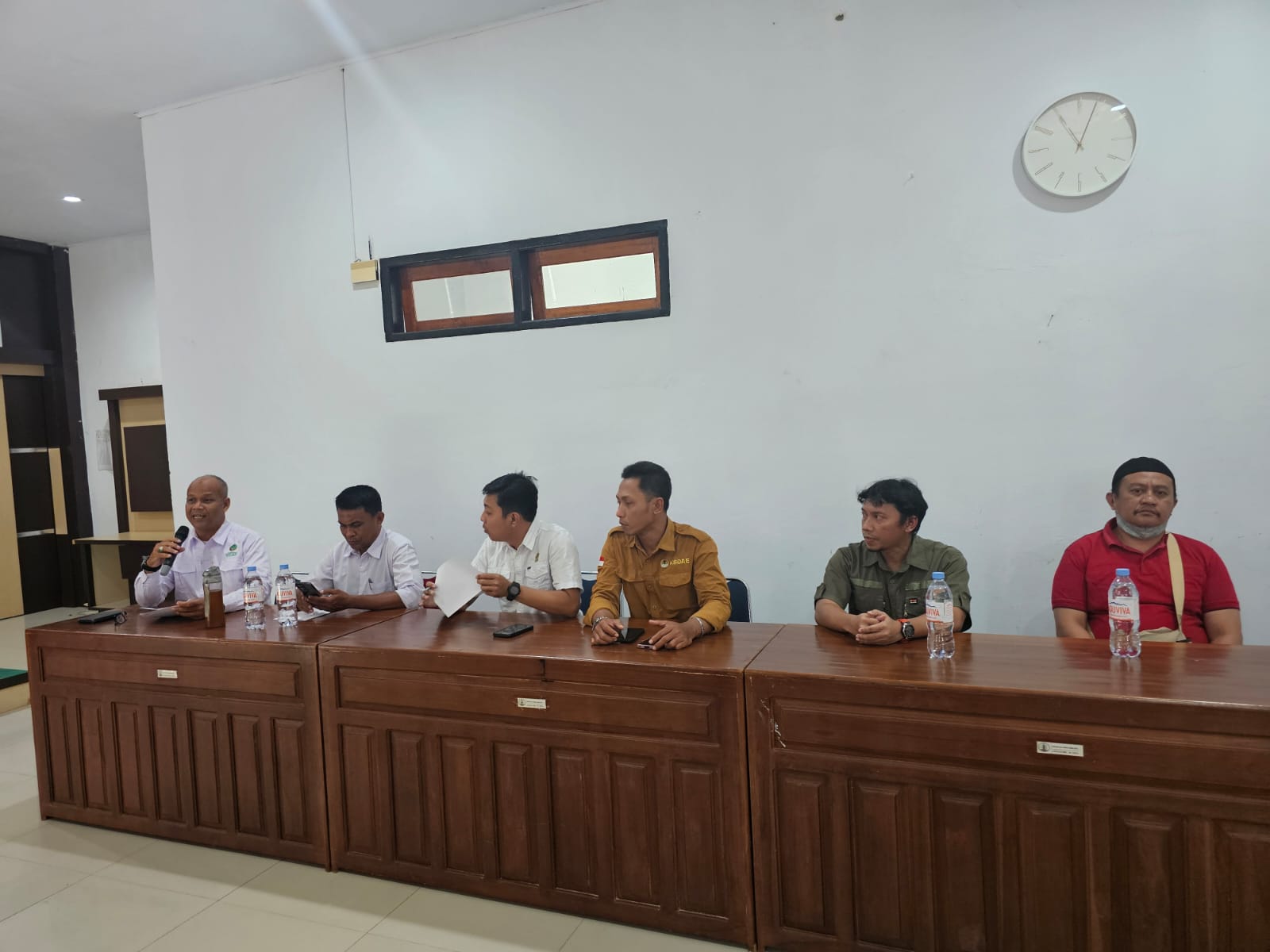 Pertemuan pihak PT SJSU dengan pihak BKSDA di Kantor BKSDA Sultra, Selasa (29/7). (Dok. Istimewa) 