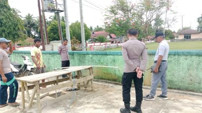 Anggota Polsek Tongkuno Gagas Pembuatan Sumur Bor untuk Atasi Krisis Air Bersih di Muna