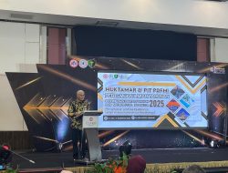 Sekda Sultra Buka Muktamar PDFI 2025, Soroti Peran AI dalam Forensik