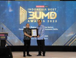 Bank Sultra Raih Penghargaan Top BUMD 2025 dalam Indonesia Best BUMD Awards