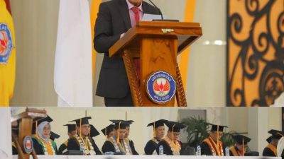 Hadiri Wisuda UHO, Wagub Sultra Ajak Lulusan Berperan dalam Pembangunan Daerah