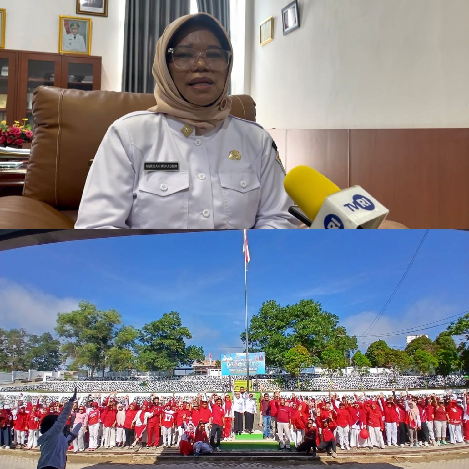 Dalam rangka menyemarakkan HUT RI ke-80, Dinkes Sultra menggelar berbagai kegiatan perlombaan antar ruangan dan pertandingan olahraga yang melibatkan seluruh pegawai.