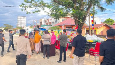 Polres Konawe Gelar Gerakan Pangan Murah