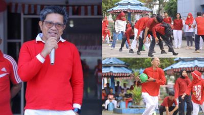 Semarak HUT RI ke-80, Diskominfo Sultra Gelar Lomba Penuh Tawa dan Kebersamaan