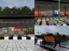Desain wisata kuliner yang akan dibangun di bundaran Kantor Gubernur Sultra. (Dok. Istimewa)