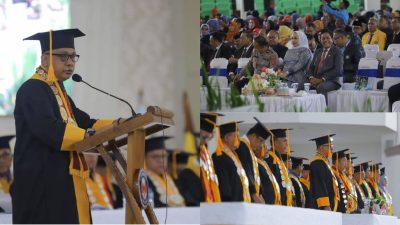 Wagub Sultra Hadiri Dies Natalis ke-44 UHO, Rektor Serukan Kampus Berdampak untuk Indonesia Maju