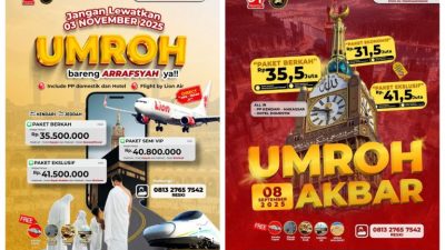 Arrafsya Kendari Hadirkan 4 Paket Umrah Nyaman dan Terjangkau untuk Warga Sultra