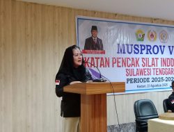 Dessy Indah Rachmat Pimpin IPSI Sultra Periode 2025–2029