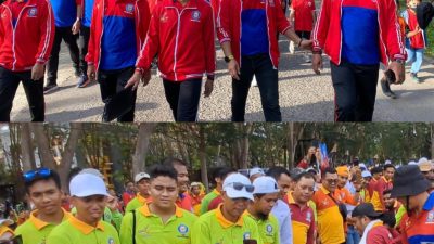 Meriah! Dies Natalis UHO ke-44 Dimeriahkan Jalan Santai hingga Lomba Tarik Tambang