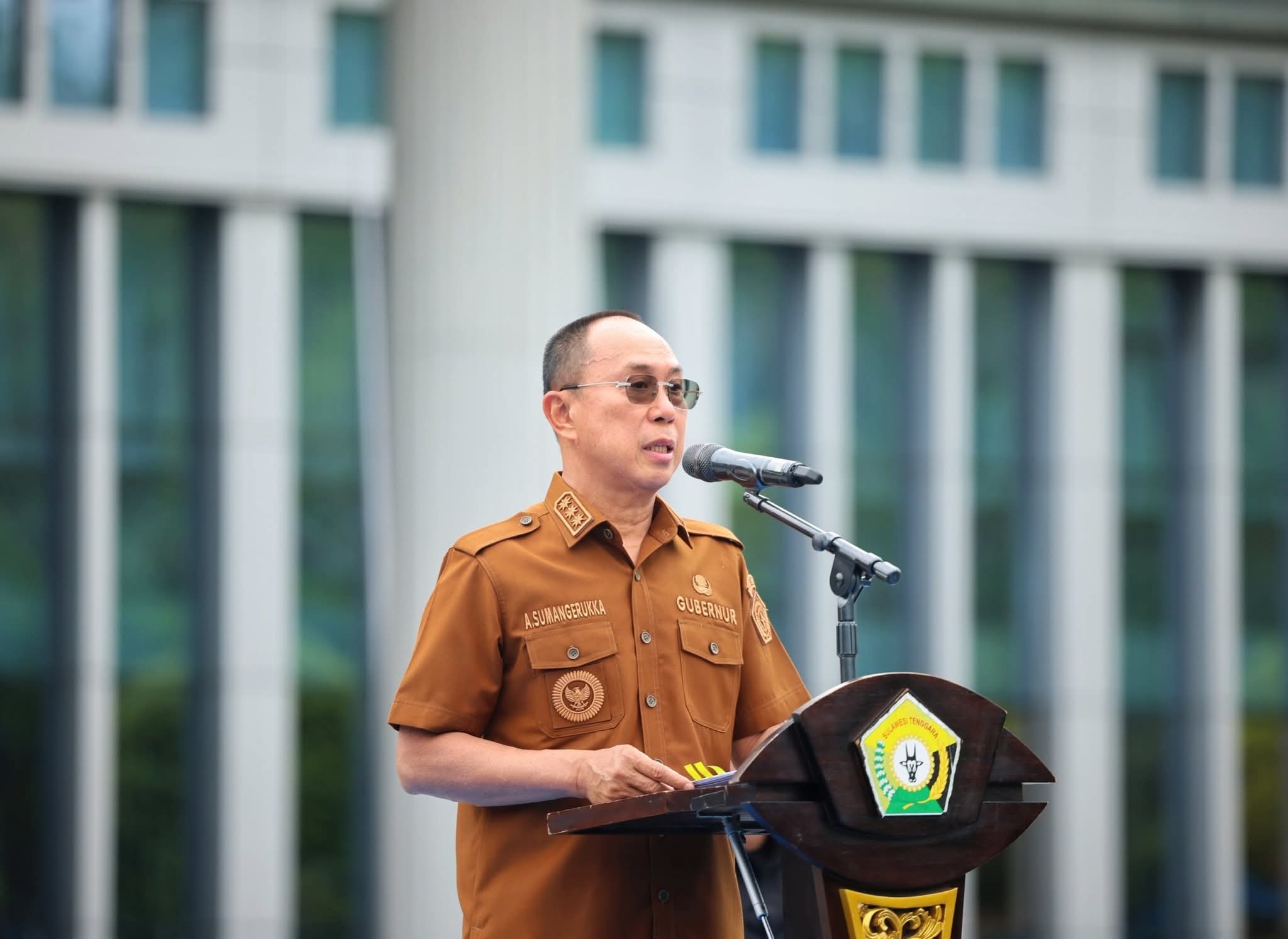 Gubernur Sultra, Andi Sumangerukka. (Dok. Pemprov Sultra)