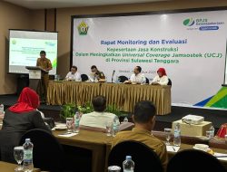 Disnaker dan BPJS Ketenagakerjaan Sultra Gelar Rapat Monev, Dorong Peningkatan Jaminan Sosial Pekerja Konstruksi