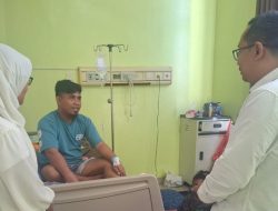 Hari Pelanggan Nasional, BPJS Ketenagakerjaan Cabang Kendari Kunjungi Pasien Kecelakaan Kerja di Rumah Sakit