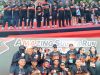 Gubernur Sultra, Andi Sumangerukka (ASR), saat menghadiri acara Amazing Sultra Run yang mengusung tema “Melangkah Maju Bersama” bertempat di Eks MTQ Kendari, Minggu (7/9/2025). (FOTO: FAYSAL/MS)