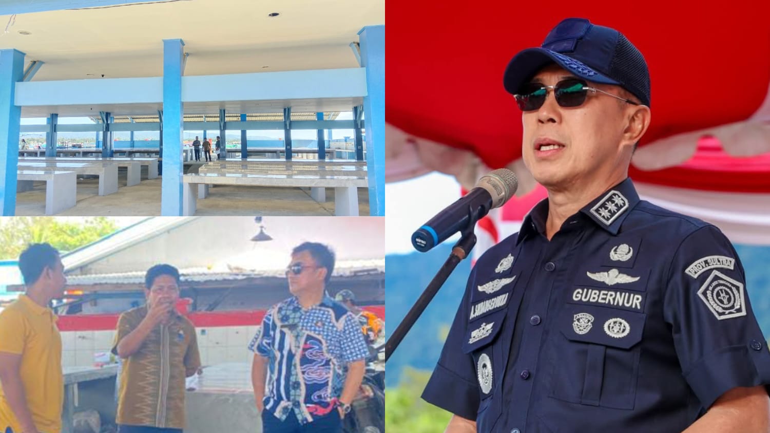 Potret tempat pelelangan ikan Sodohoa Kota Kendari telah rampung 100 persen yang merupakan komitmen Gubernur Sultra, Andi Sumangerukka, untuk menghadirkan pasar ikan yang higienis dan representatif.