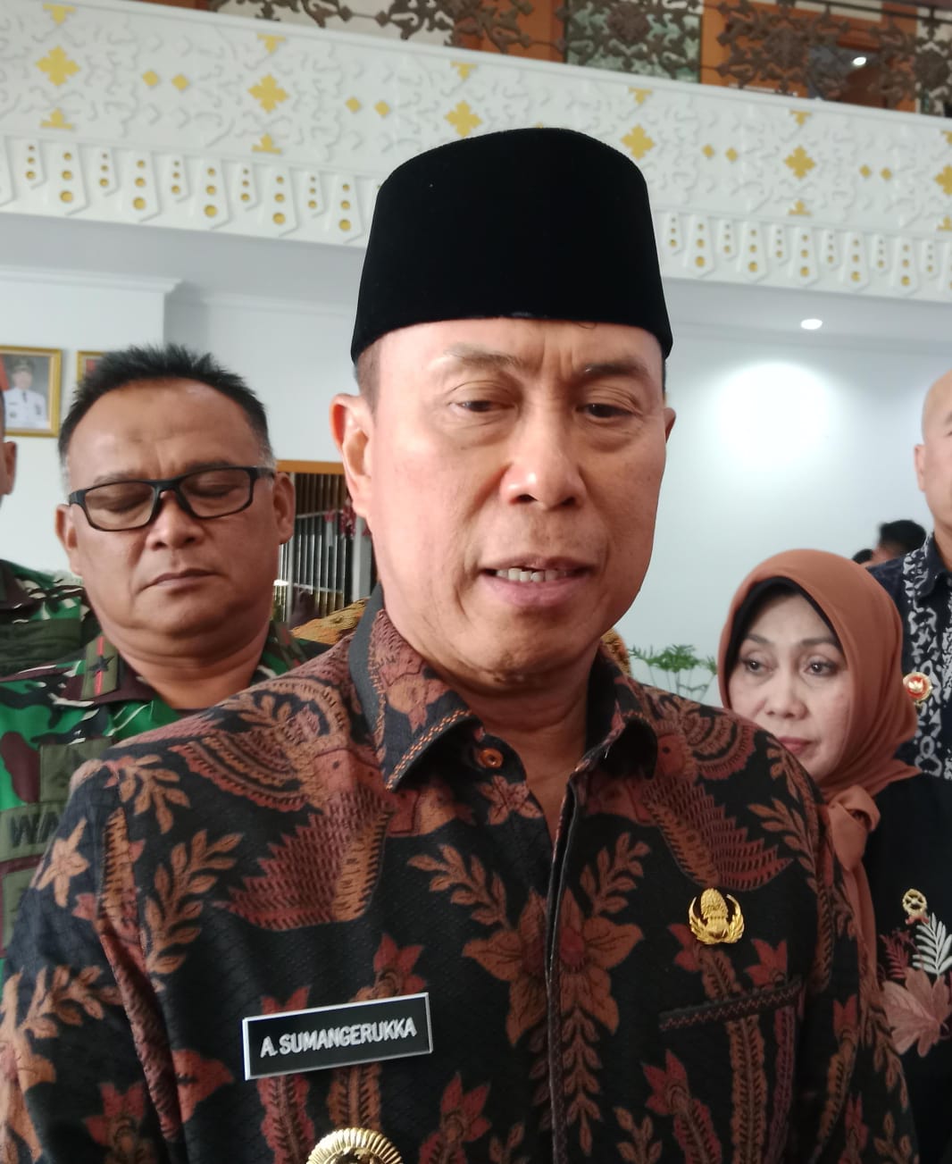 Gubernur Sultra, Andi Sumangerukka. (Dok. Mediatamasultra.com)