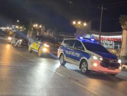 Patroli Gabungan Skala Besar TNI–Polri dan Instansi Terkait Jaga Kondusifitas Kota Kendari