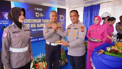 Syukuran Hari Lalu Lintas Bhayangkara ke-70, Kapolda Sultra : Fokus Utama Menurunkan Angka Lakalantas