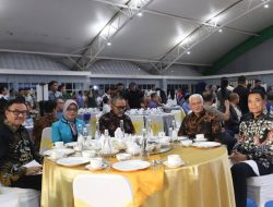 Sekda Asrun Lio Hadiri Welcome Dinner Pornas Korpri XVII di Palembang