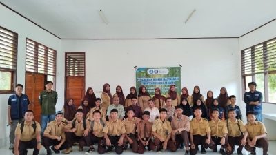 Kolaborasi Jurusan Kehutanan FHIL UHO Gelar Sosialisasi Konservasi dari Tingkat SD hingga SMA di Konawe Selatan