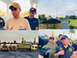 Jelang STQH Nasional 2025, Kawasan Eks MTQ Kendari Dipercantik dengan Aspal Buton