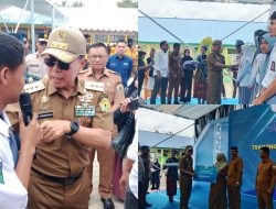 Gubernur Andi Sumangerukka Serahkan Seragam Gratis untuk Siswa SMA, SMK, dan SLB se-Sultra
