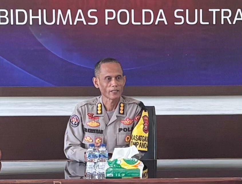 Kabid Humas Polda Sultra Kombes Pol Iis Kristian. 