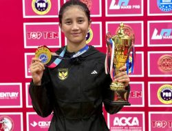 Polwan Sumut Sabet Emas di Piala Dunia Kickboxing Uzbekistan