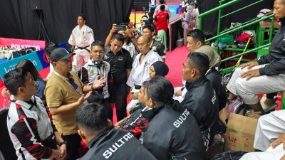 Andi Ady Aksar Kobarkan Semangat Atlet Sultra: Main Lepas, Jangan Terbebani!
