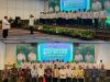 Ketua KADIN Sultra, Anton Timbang, secara resmi mengukuhkan Pengurus KADIN Kota Kendari periode 2024–2029 di Hotel Claro Kendari. (FOTO: FAYSAL/MS)
