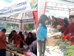 Pasar Tani Hortikultura Sultra, Bukti Nyata Komitmen Pemprov Tekan Inflasi dan Sejahterakan Petani
