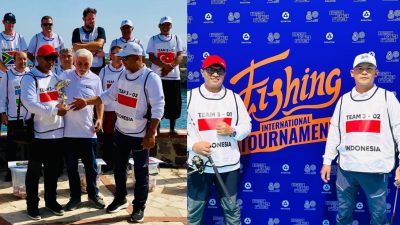 Putra Sultra Kibarkan Merah Putih di Turki, Raih Juara II Turnamen Memancing Internasional