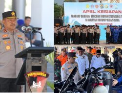 Kapolda Sultra Tegaskan Quick Response Hadapi Bencana, Ribuan Personel Dikerahkan di Apel Siaga