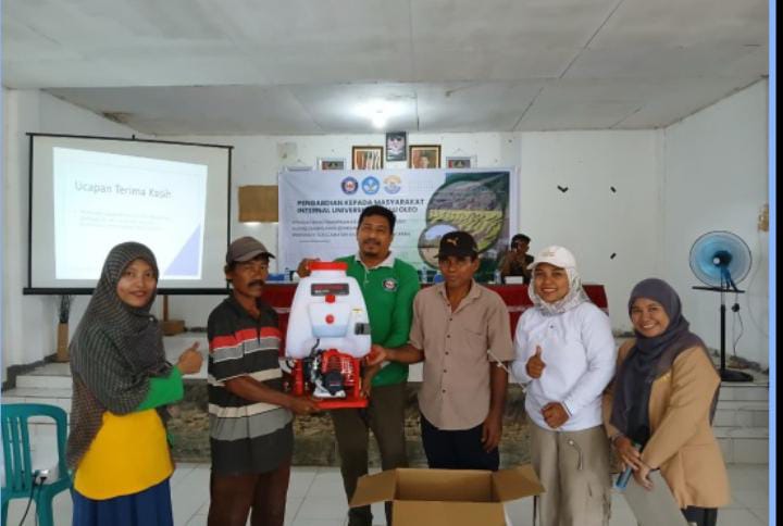 Suasana kegiatan Lembaga pengabdian dan penelitian UHO. (Dok. Istimewa)