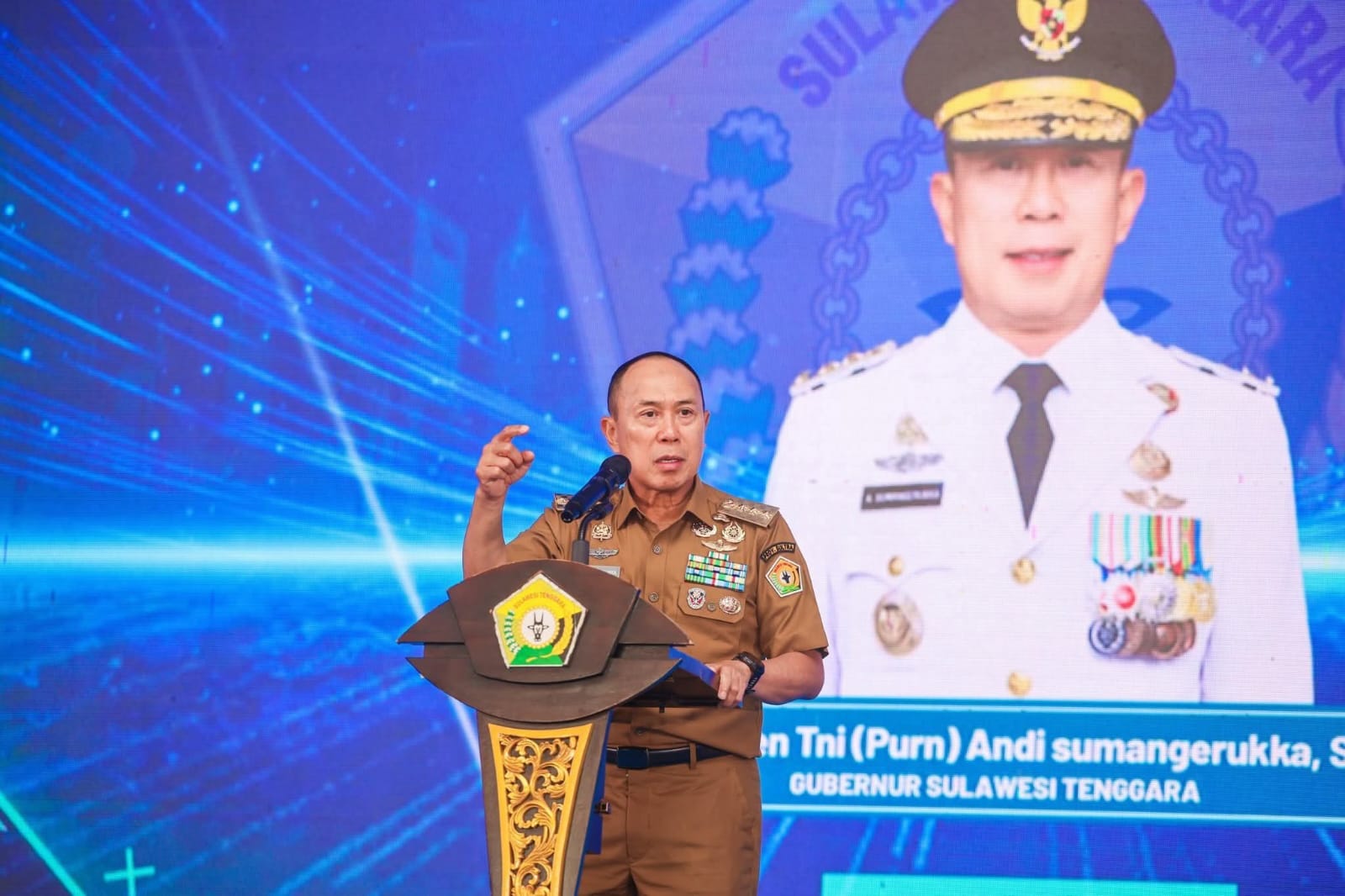 Gubernur Sulawesi Tenggara (Sultra), Andi Sumangerukka (ASR). (FOTO: PPID Pemprov Sultra)
