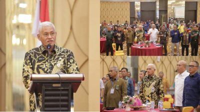 Sekda Sultra Buka Rakor Lintas Sektoral 2025: Perkuat Sinergi dan Kewaspadaan Dini Cegah Konflik Sosial