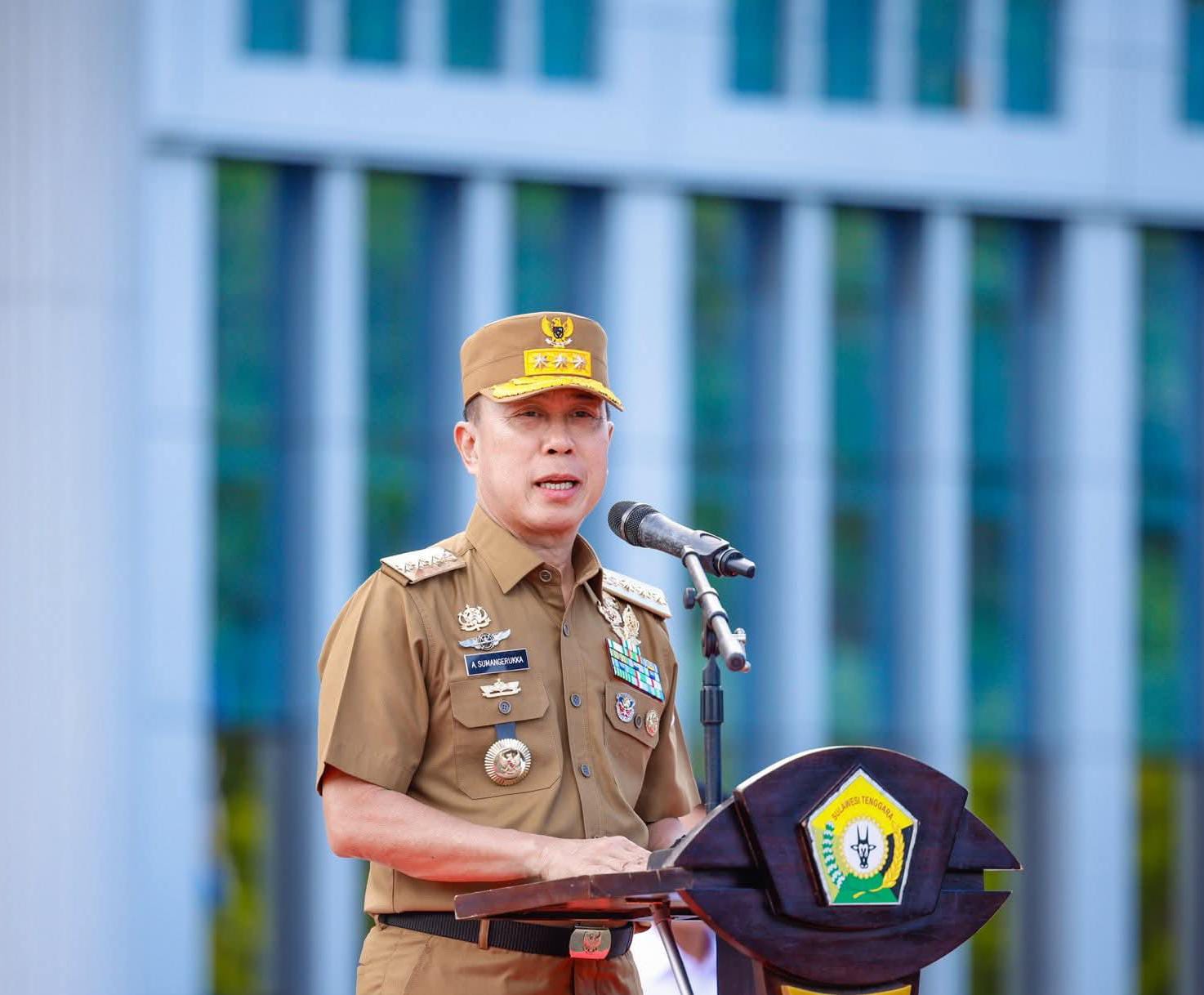 Gubernur Andi Sumangerukka. (Dok. Istimewa)